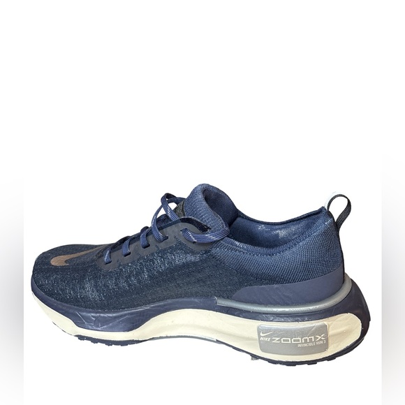 Nike ZoomX Invincible Run Flyknit FK 3 College Navy &  White Athletic Shoes 7.5 - Picture 4 of 9